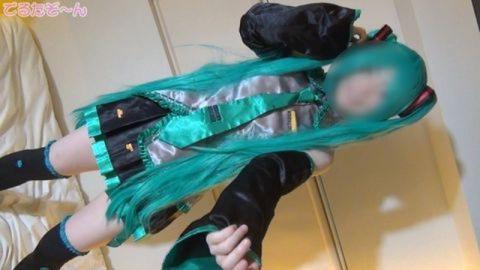 あのミクレイヤーさんがリマスターで復活！通常ミク衣装でオナニー＆エッチ編！